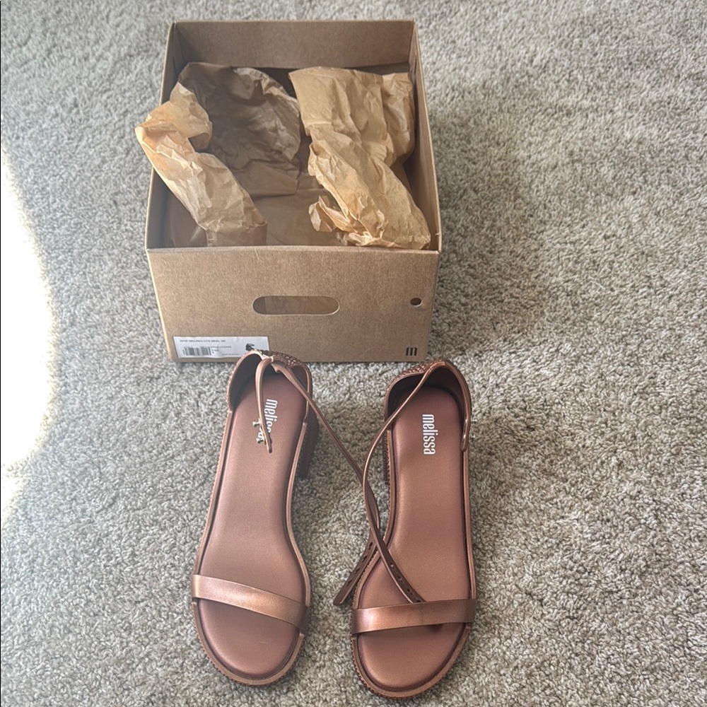 Melissa Women's Bronze Sandals